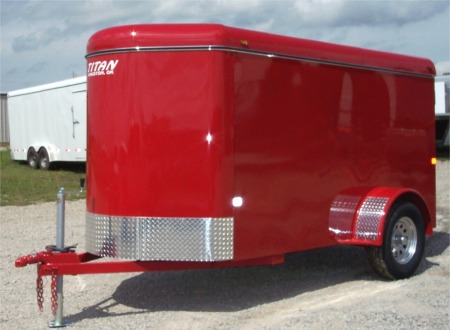 Red Cargo Trailer