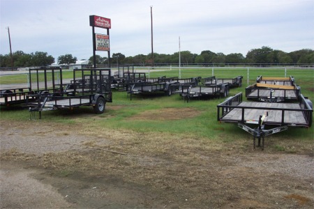 Flatbed Trailer Bumperpull