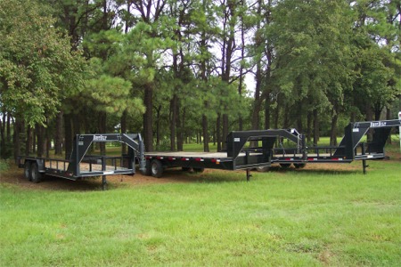 Flatbed Trailer Gooseneck